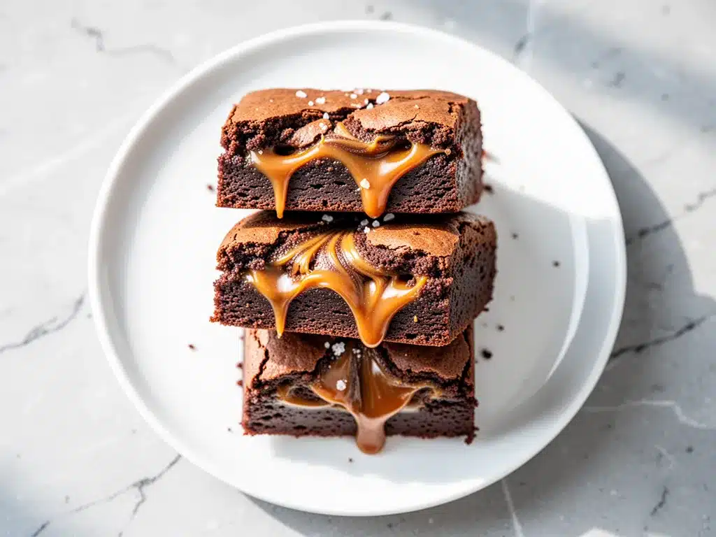 Fudgy Sea Salt Caramel Brownies: Best Easy Dessert 4 fudgy sea salt caramel brownies preparation steps