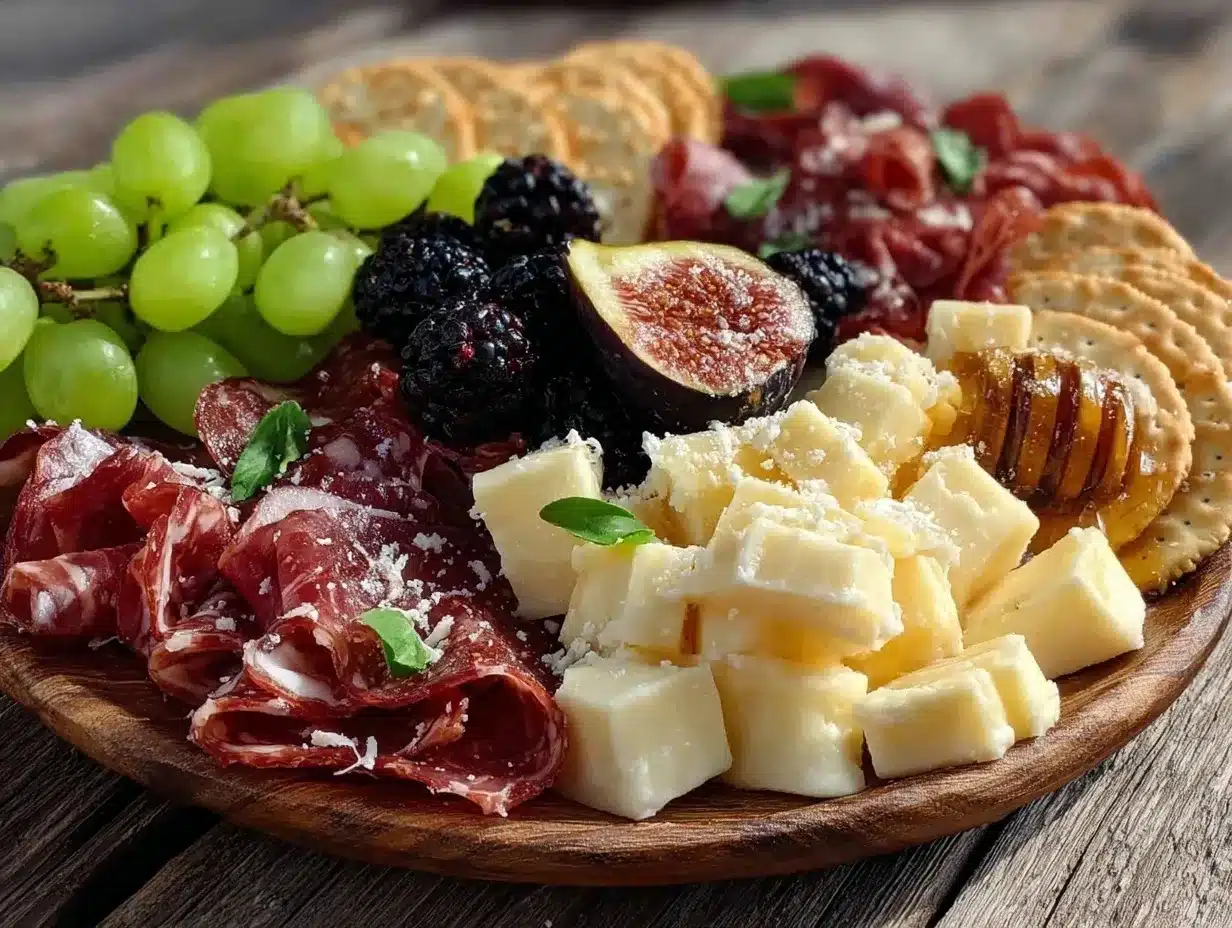 Garlic Parmesan Charcuterie Board: Easy No-Fail Recipe 4 garlic parmesan charcuterie board preparation steps