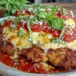 gluten-free baked chicken parmesan - featured image