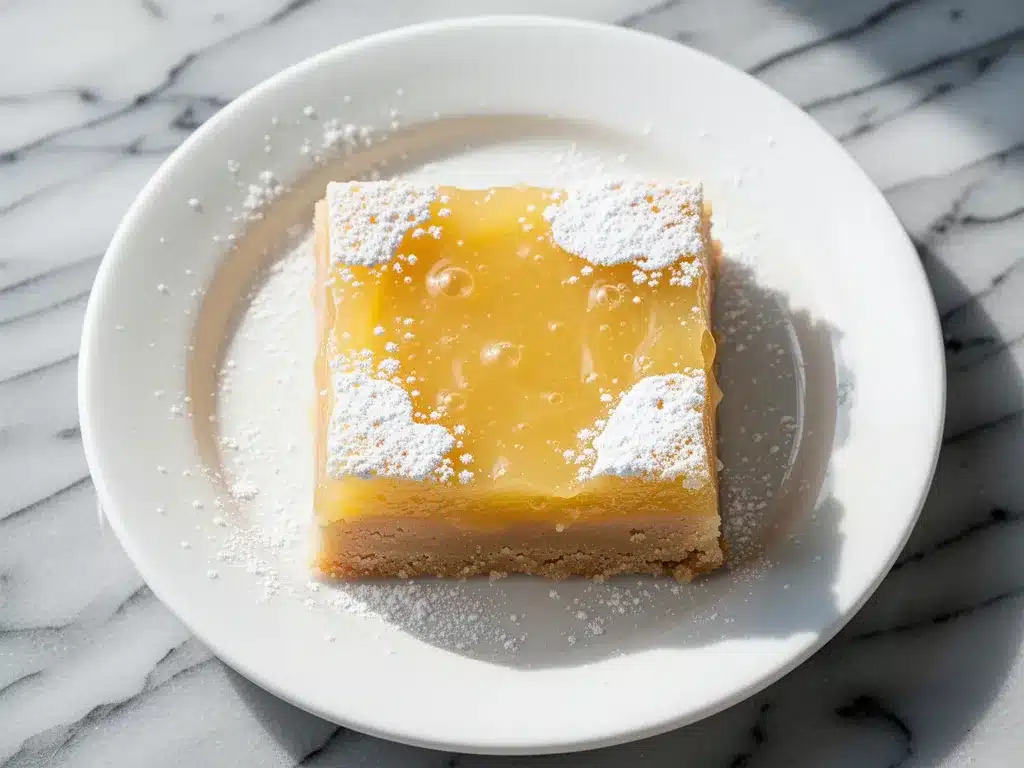 Gluten-Free Lemon Bars: Easy 3-Ingredient Almond Flour 4 gluten-free lemon bars preparation steps