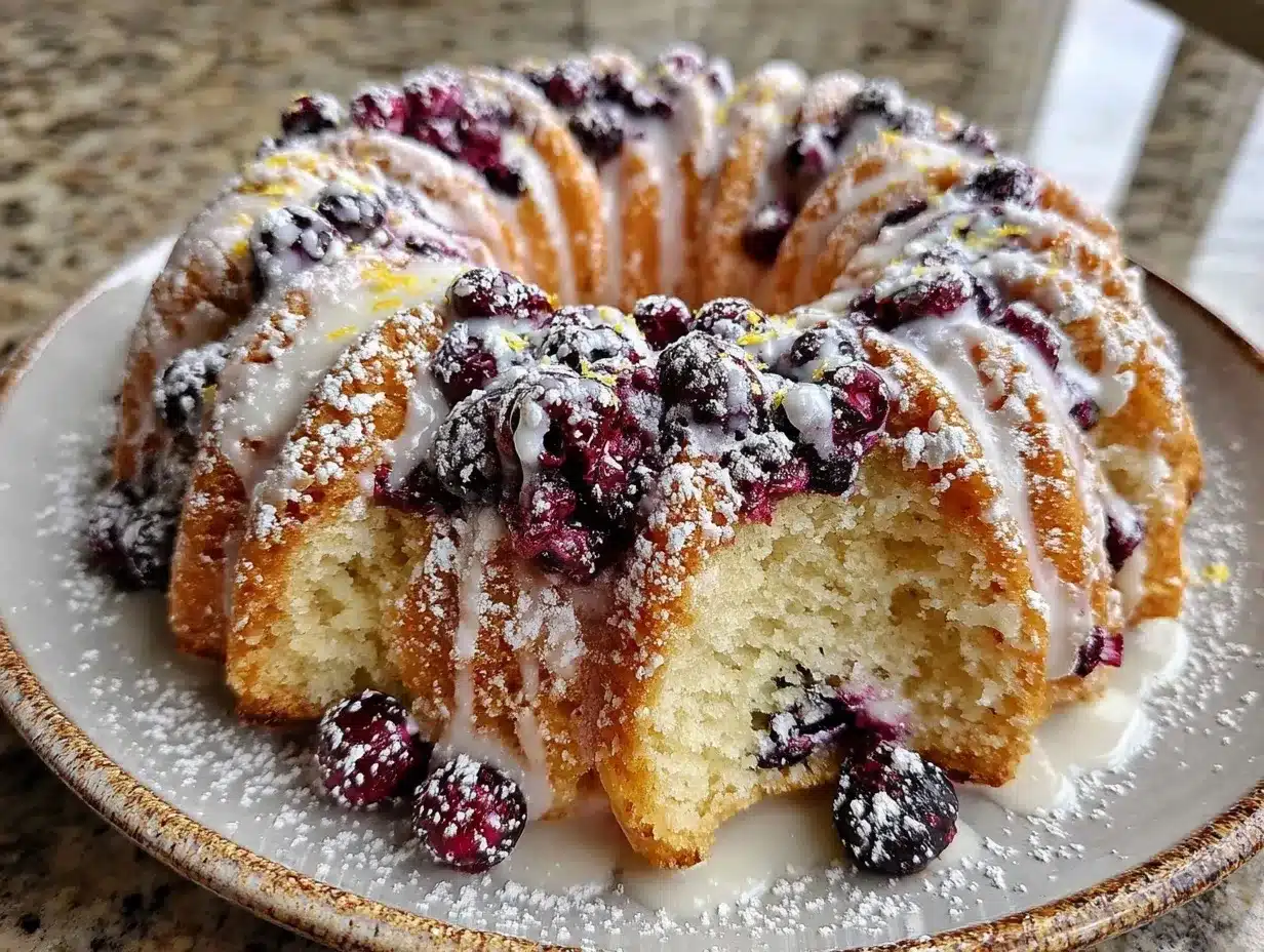 Gluten-Free Lemon Blueberry Bundt Cake: Foolproof & Simple 4 gluten-free lemon blueberry bundt cake preparation steps
