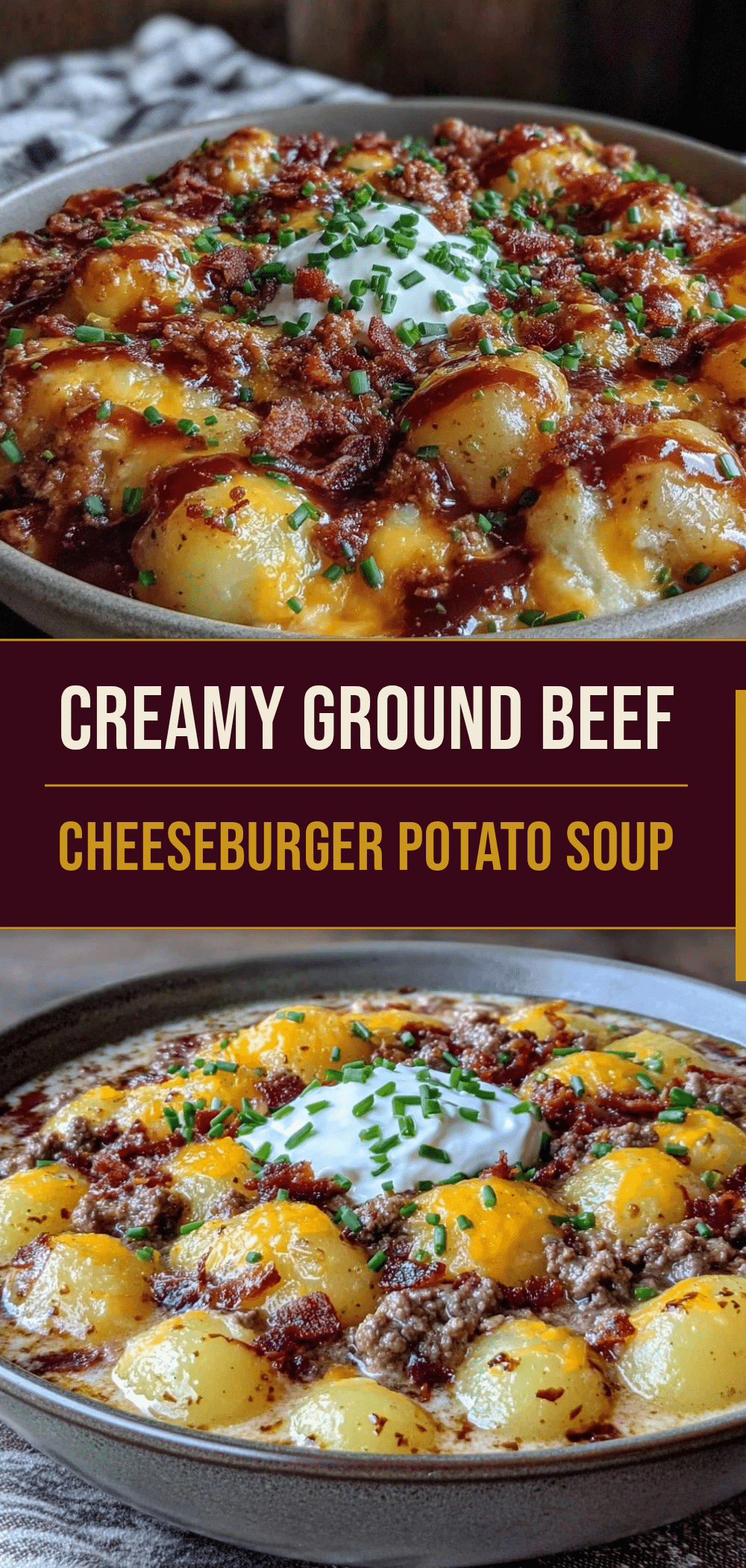 Grandmas Ground Beef Cheeseburger Potato Soup: 30-Min Comfort 5 ground beef cheeseburger potato soup recipe