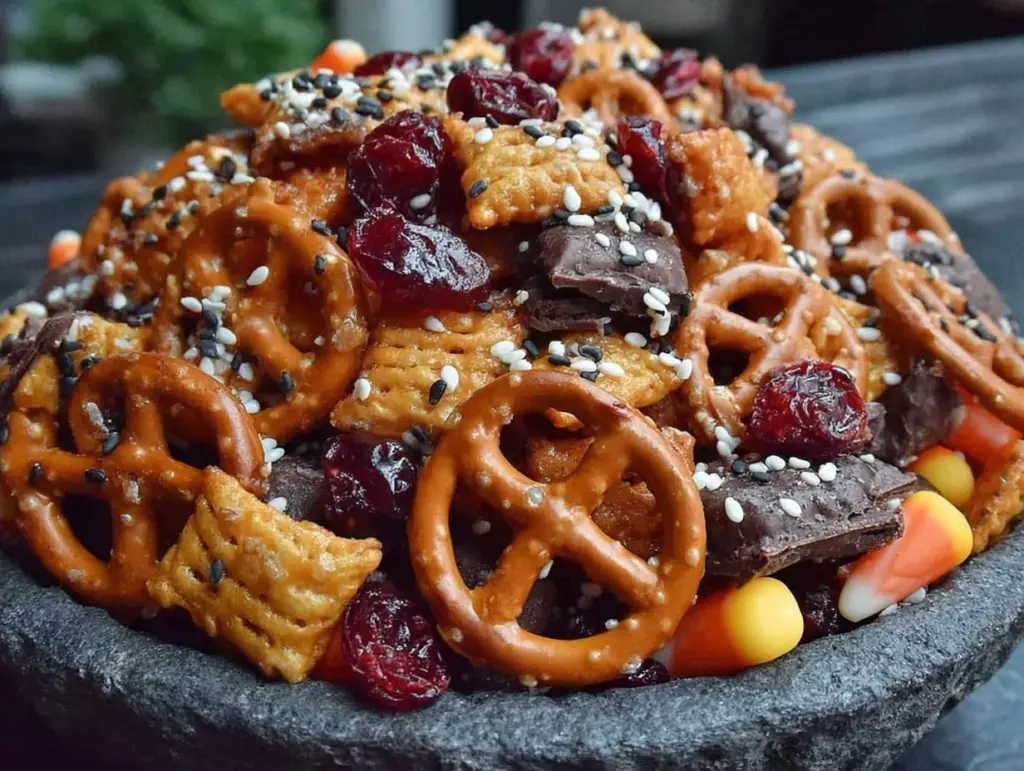 Halloween party snack mix - featured image