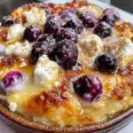 high-protein cottage cheese baked oats - featured image