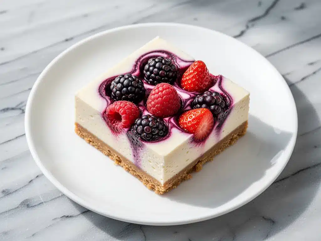 High-Protein Greek Yogurt Cheesecake Bars: 5-Ingredient Recipe 4 High-Protein Greek Yogurt Cheesecake Bars preparation steps