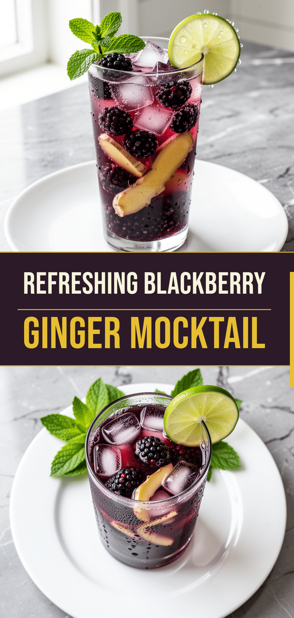 Homemade Blackberry Ginger Mocktail: 5-Min Refreshing Summer Drink 5 homemade blackberry ginger mocktail recipe