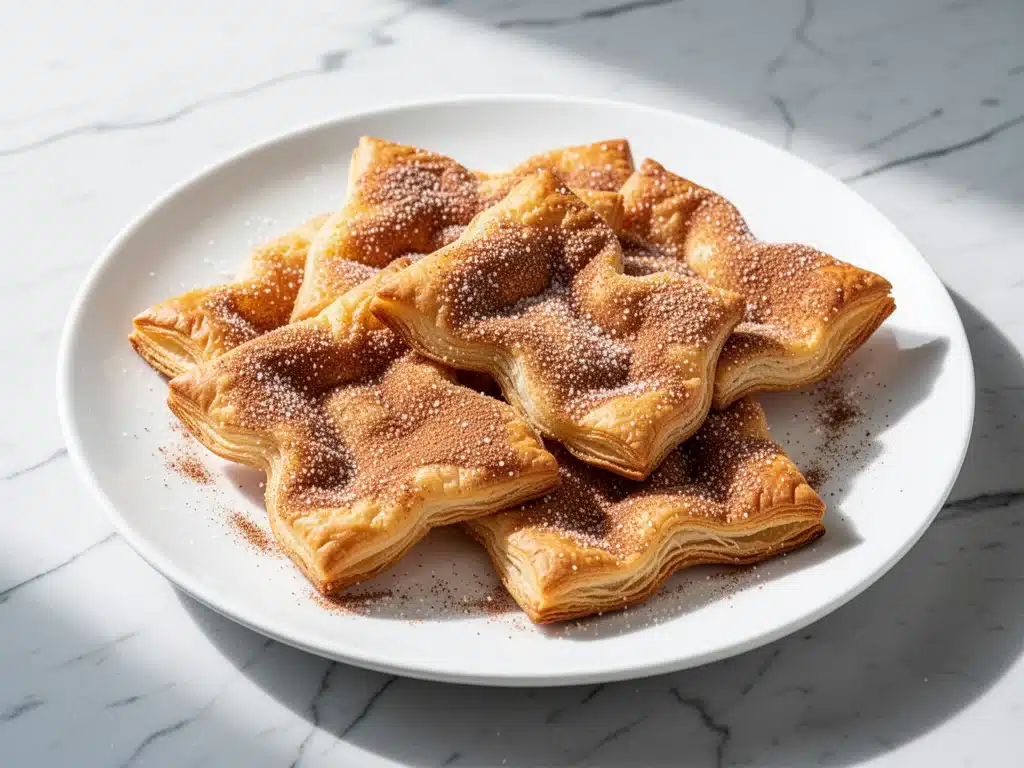 homemade cinnamon sugar elephant ears - featured image
