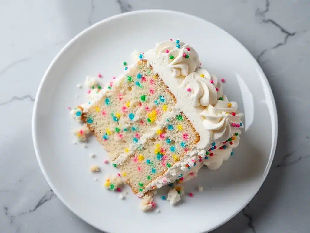 Homemade Funfetti Birthday Cake: Best Easy Recipe 4 homemade funfetti birthday cake preparation steps