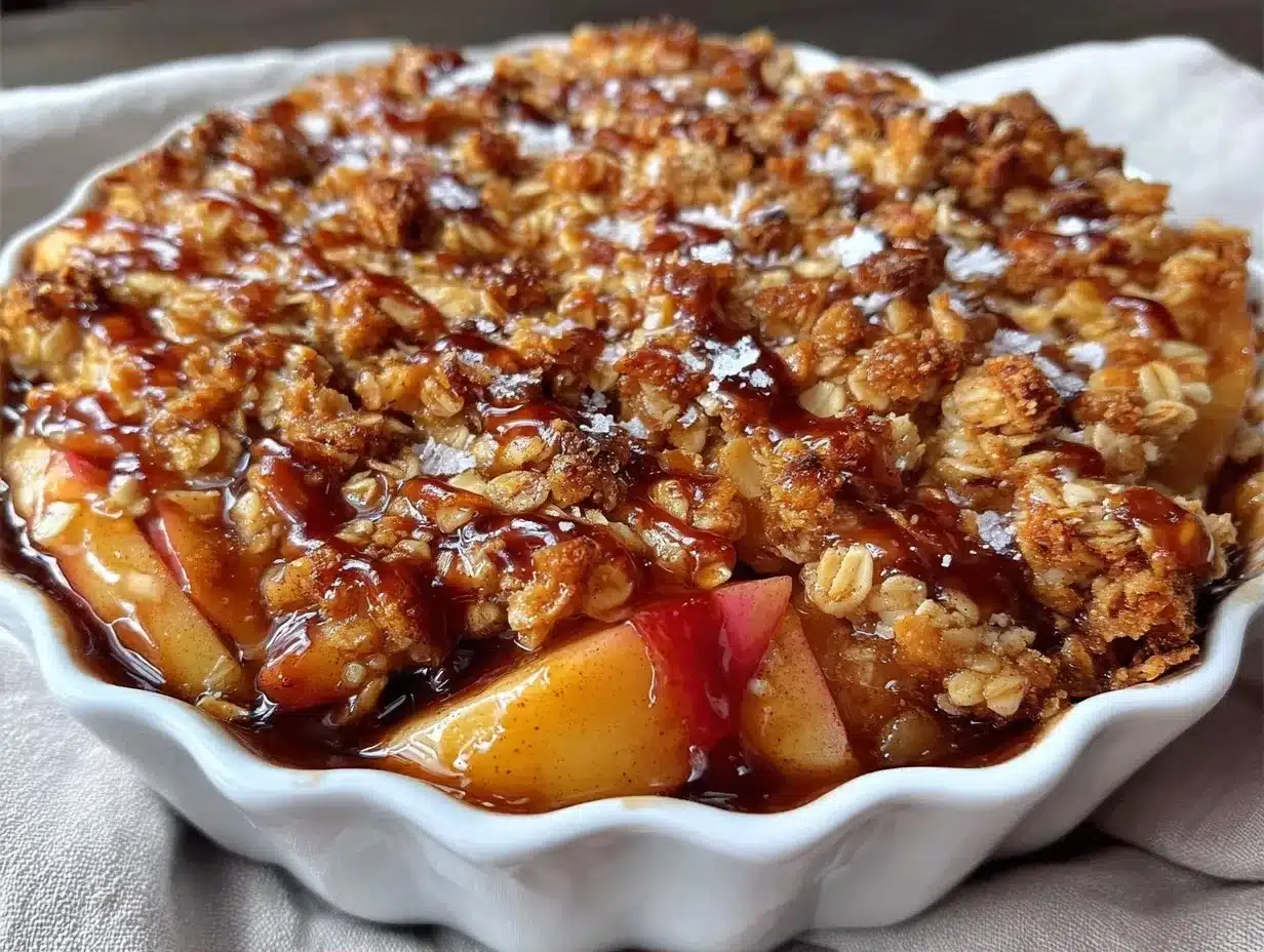 Fall Honeycrisp Apple Crisp: Easy Best Homemade Recipe 4 Honeycrisp Apple Crisp preparation steps