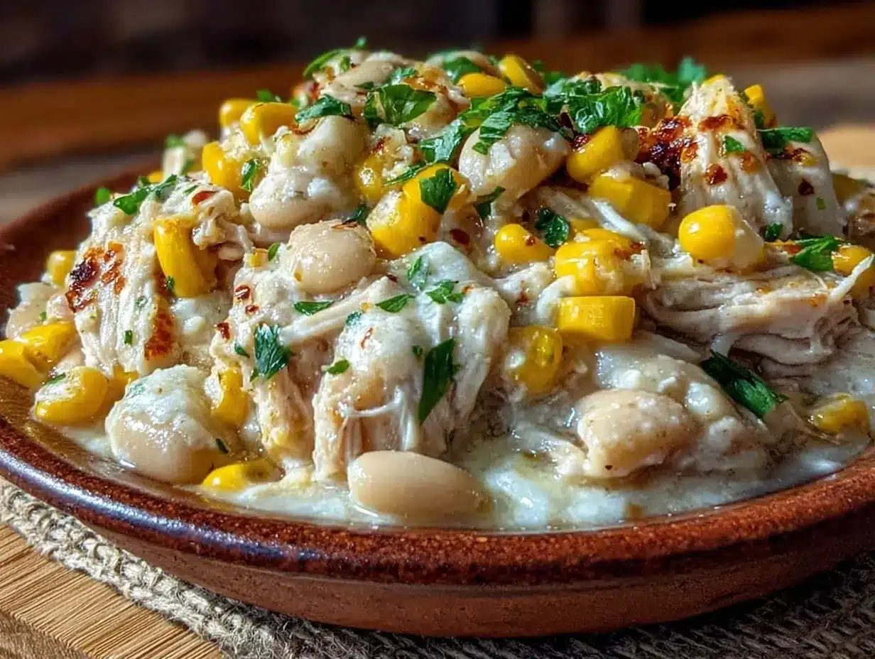 Instant Pot White Chicken Chili: Easy 5-Ingredient Beginner Recipe 4 Instant Pot white chicken chili preparation steps