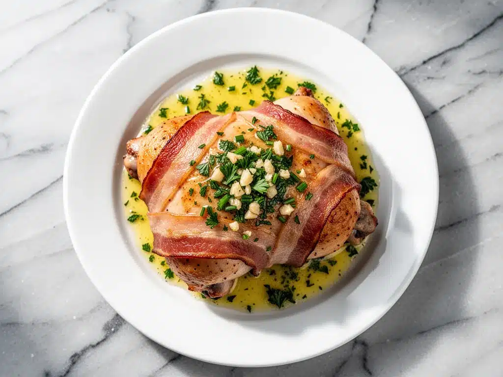 Keto Bacon Wrapped Chicken Thighs: 20-Min Easy Dinner 4 keto bacon wrapped chicken thighs preparation steps