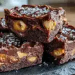 keto chocolate peanut butter fat bombs - featured image