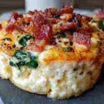 keto cream cheese egg bites - featured image