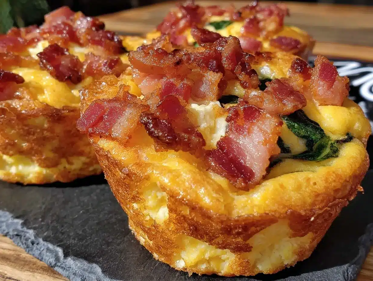 Keto Cream Cheese Egg Bites: 3-Ingredient Spinach Bacon Perfection 4 keto cream cheese egg bites preparation steps