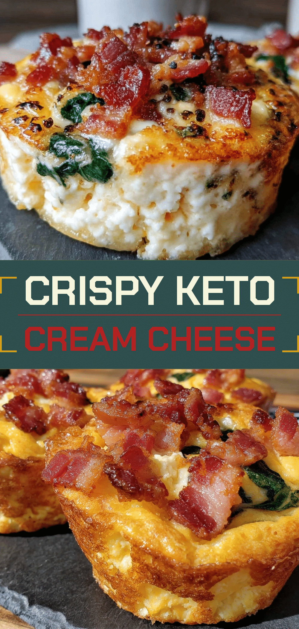 Keto Cream Cheese Egg Bites: 3-Ingredient Spinach Bacon Perfection 5 keto cream cheese egg bites recipe