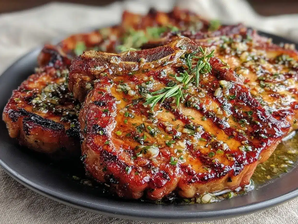 Keto Garlic Butter Pork Chops: Easy 5-Ingredient Dinner 4 keto garlic butter pork chops preparation steps