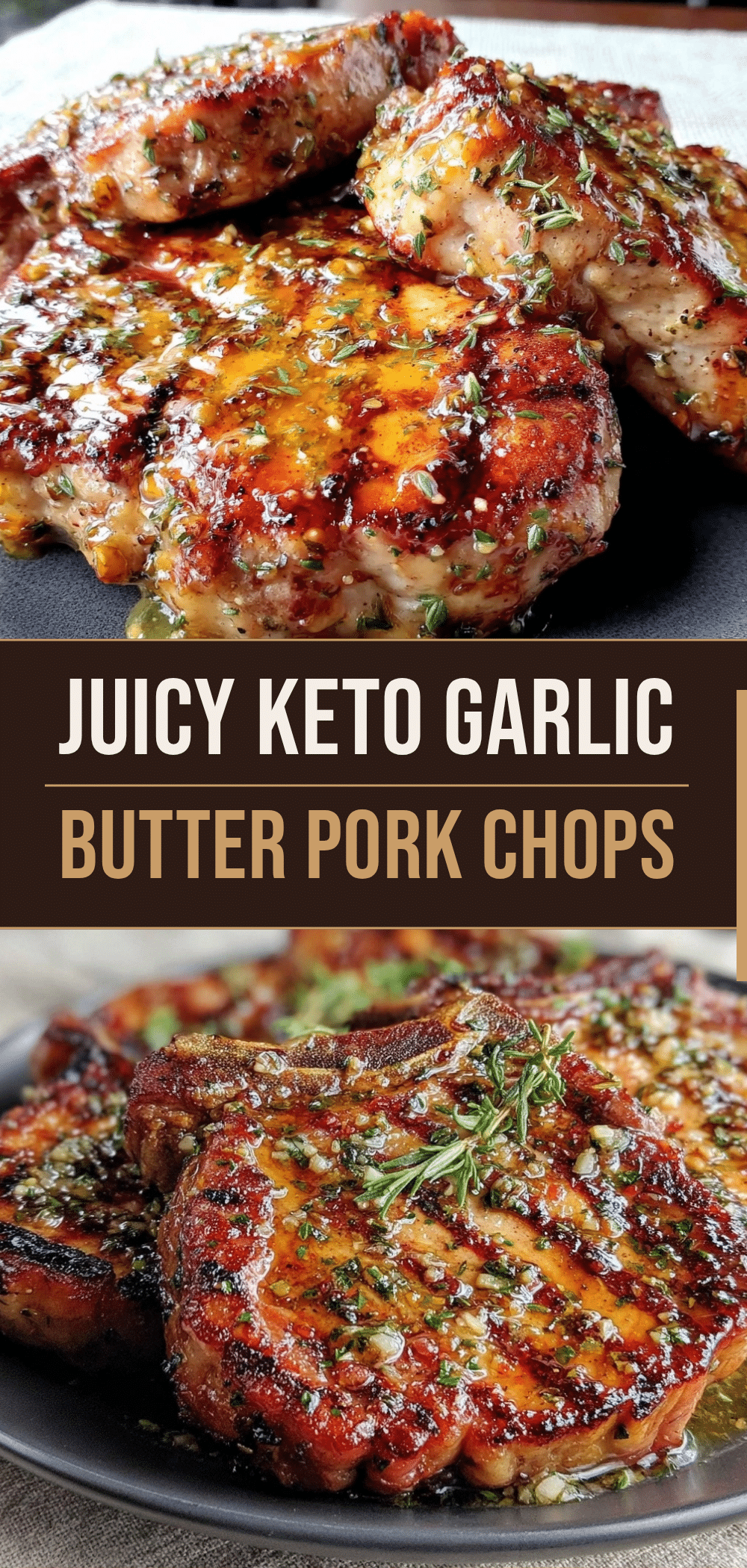 Keto Garlic Butter Pork Chops: Easy 5-Ingredient Dinner 5 keto garlic butter pork chops recipe