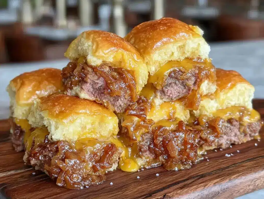 Labor Day smash burger sliders - featured image