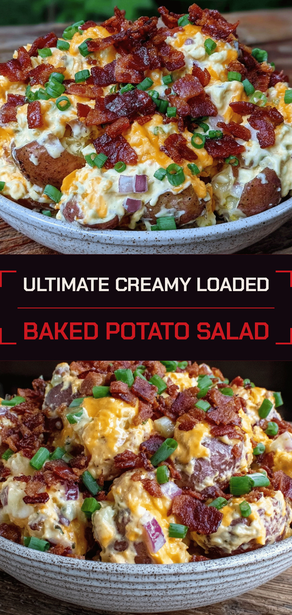 Loaded Baked Potato Salad with Bacon: Simple Labor Day Side 5 loaded baked potato salad with bacon recipe