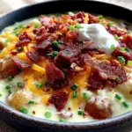 loaded baked potato soup - featured image