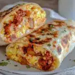 make-ahead freezer breakfast burritos - featured image