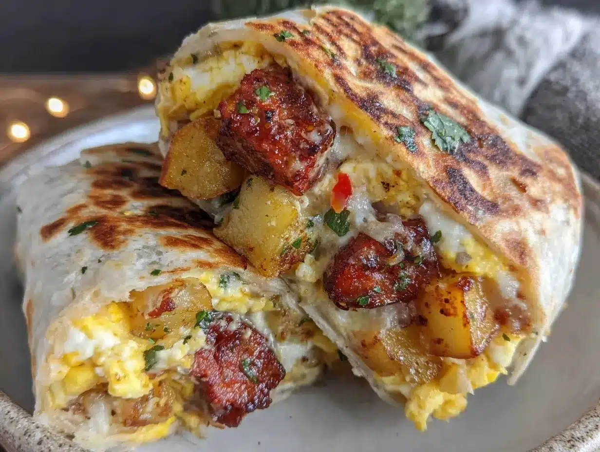 Make-Ahead Freezer Breakfast Burritos: Self Care Comfort Food 4 make-ahead freezer breakfast burritos preparation steps