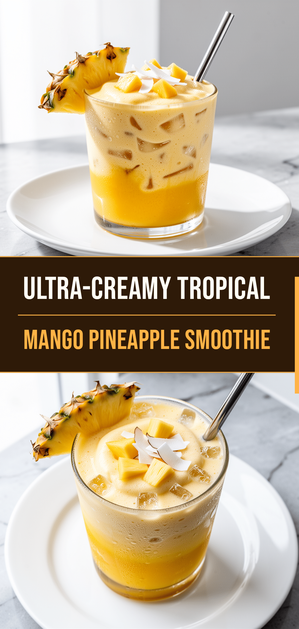 Ultra-Creamy Mango Pineapple Smoothie: Best 5-Min Quick Breakfast 5 mango pineapple smoothie recipe