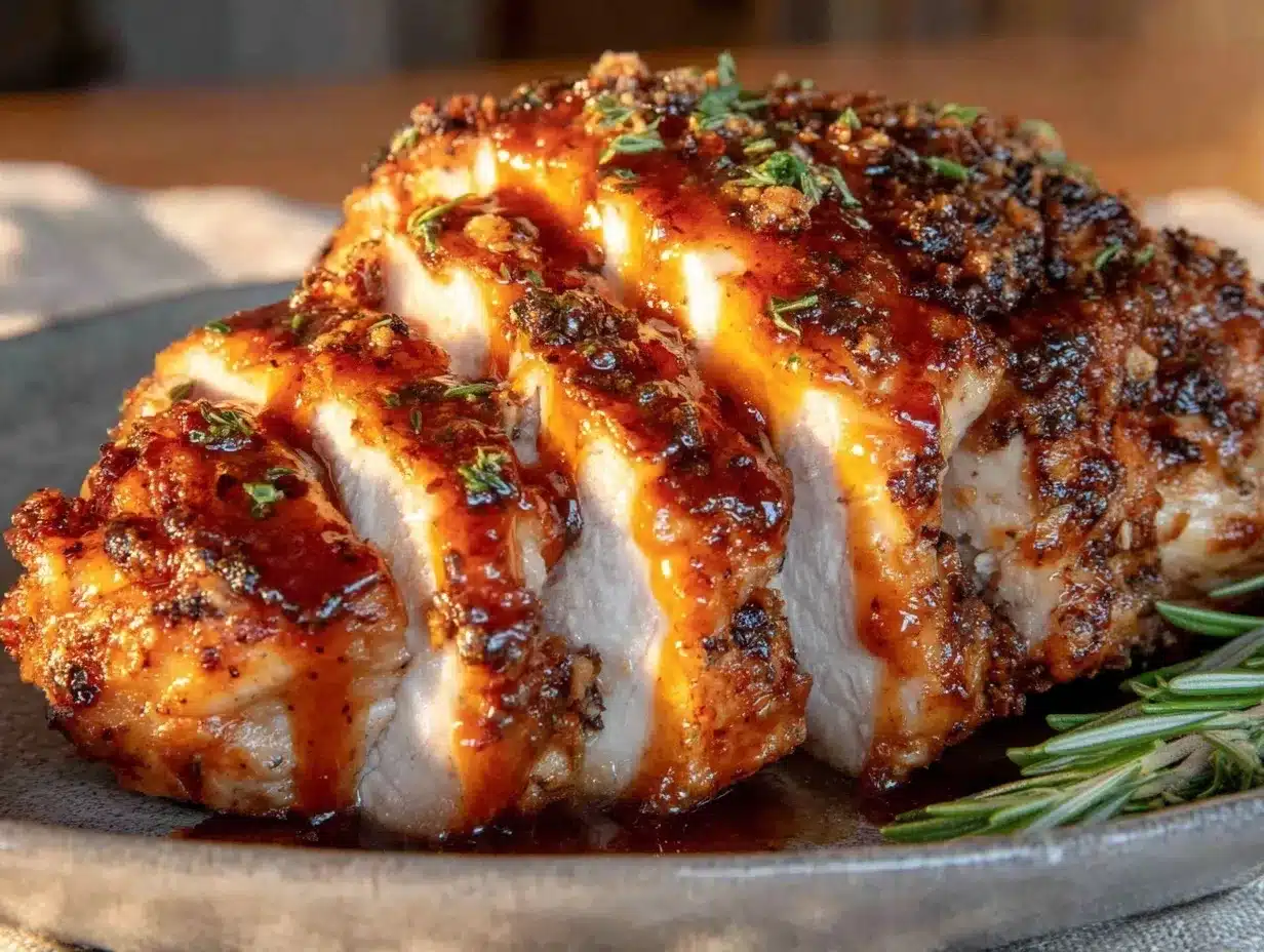 Maple Glazed Turkey Breast: The Foolproof Thanksgiving Easy Recipe 4 Maple Glazed Turkey Breast preparation steps