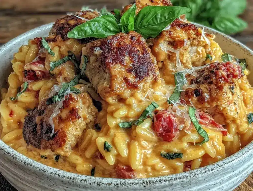 Marry Me Chicken Orzo - featured image