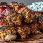 Mediterranean Grilled Chicken Skewers - featured image