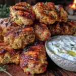 Mediterranean Lemon Herb Grilled Chicken Skewers - featured image
