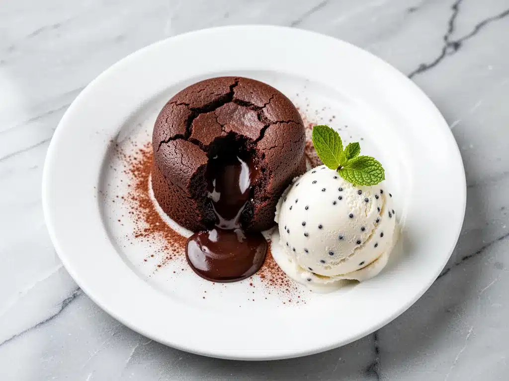 Molten Chocolate Cake: Easy Homemade Dessert 4 Molten Chocolate Cake preparation steps