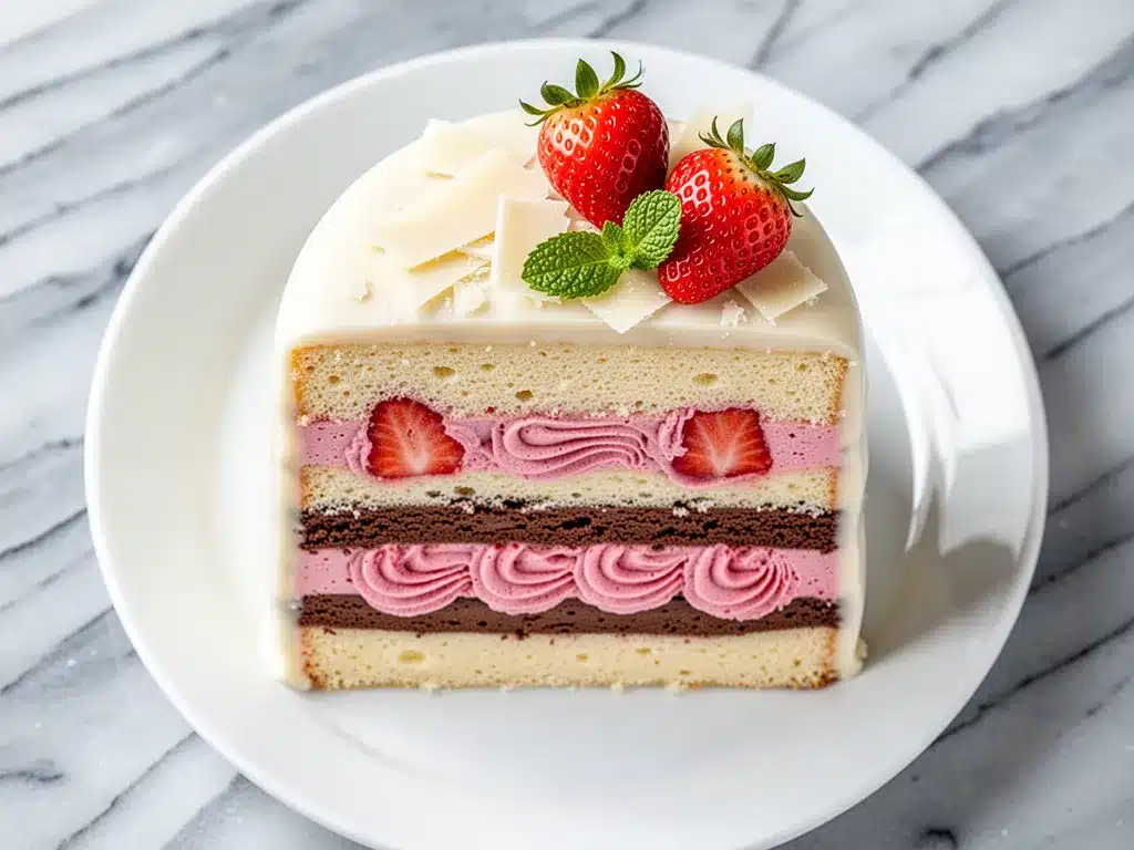 Neapolitan Layer Cake: Best Homemade 3-Layer Dessert 4 Neapolitan Layer Cake preparation steps