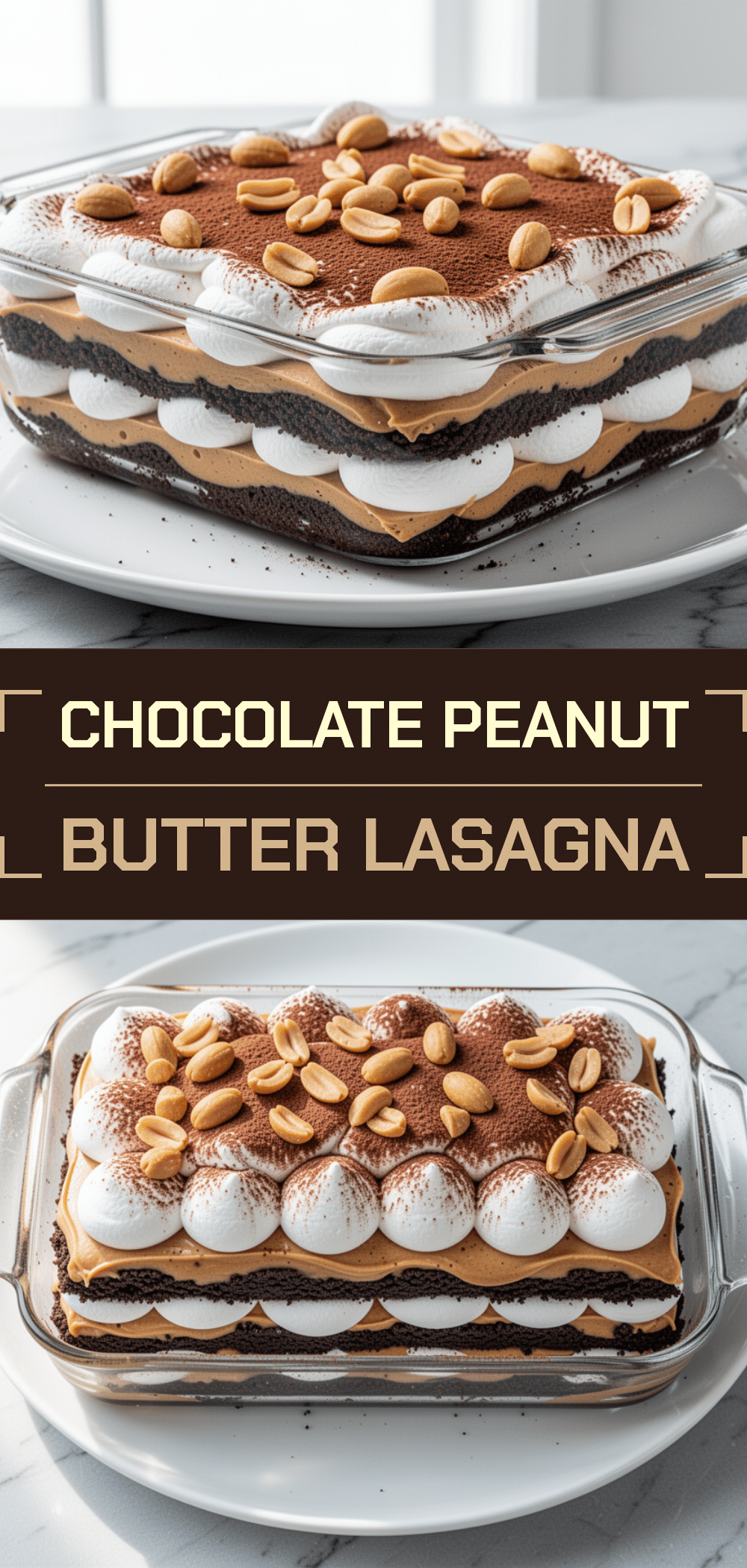 No-Bake Chocolate Peanut Butter Lasagna: 5-Min Dessert 5 no-bake chocolate peanut butter lasagna recipe