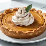 no-bake fall pumpkin pie - featured image