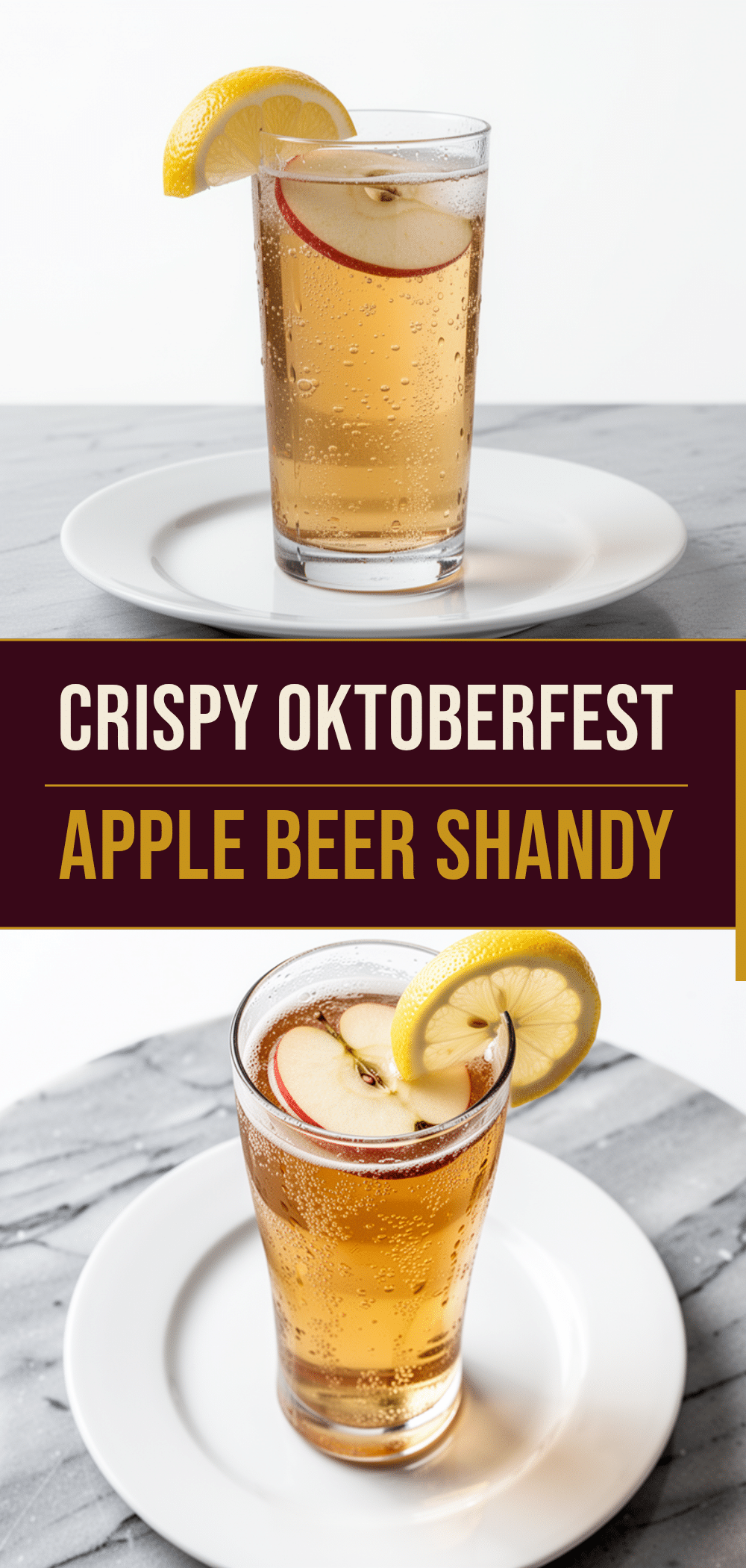 Oktoberfest Apple Beer Shandy: 5 Easy Fall Drinks 5 Oktoberfest Apple Beer Shandy recipe