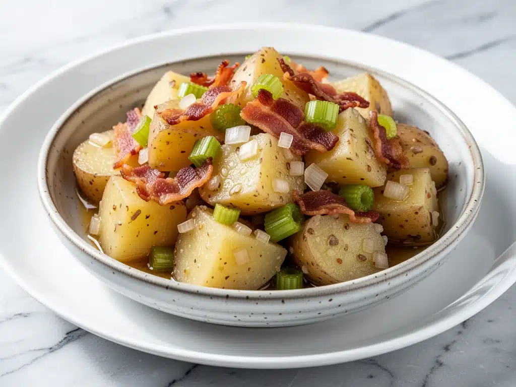 Oktoberfest German potato salad - featured image