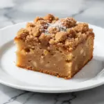 one-bowl applesauce snack cake - featured image