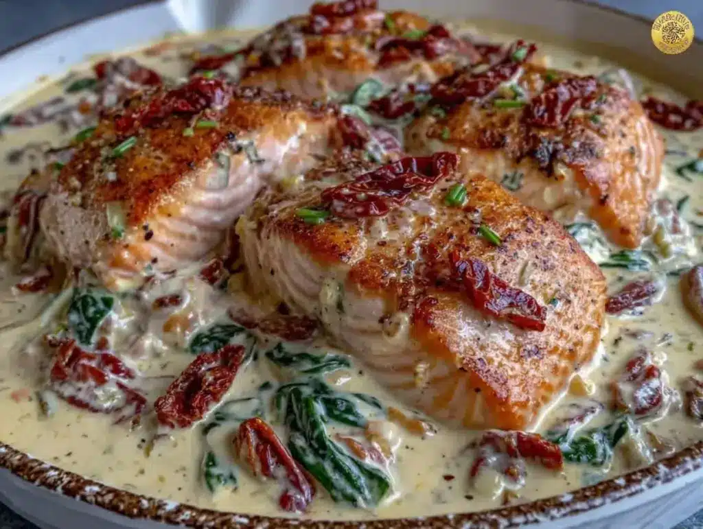 One-Pan Creamy Tuscan Salmon - featured image