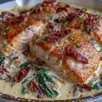 One-Pan Creamy Tuscan Salmon - featured image