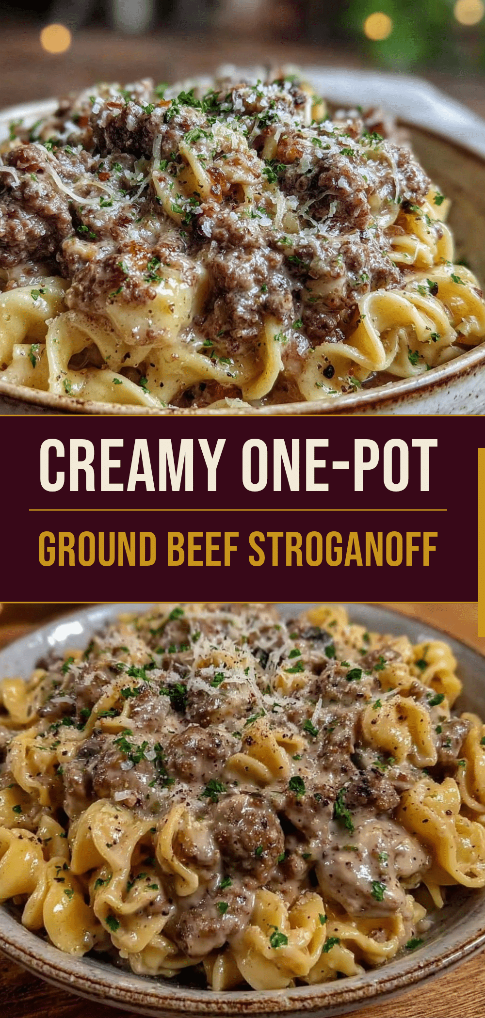 One-Pot Ground Beef Stroganoff: Easy 15-Min Dinner 5 one-pot ground beef stroganoff recipe