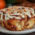 pumpkin cinnamon rolls - featured image