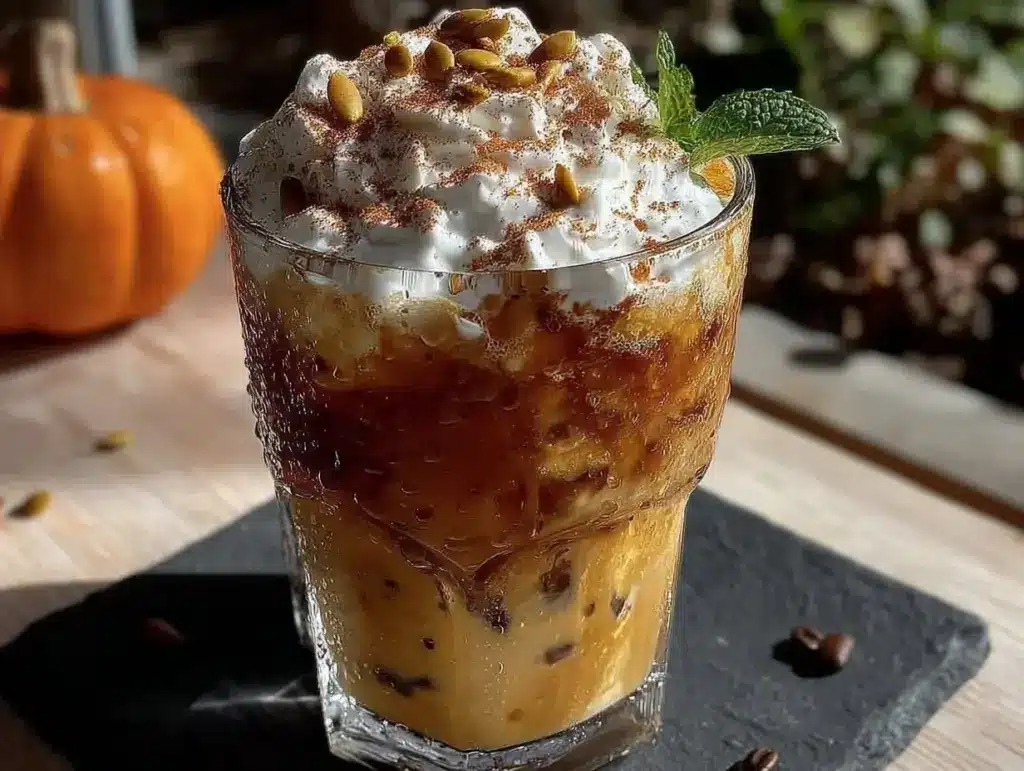 pumpkin cream cold brew - featured image