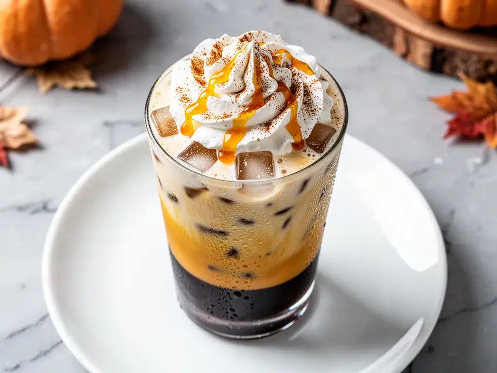 Pumpkin Cream Cold Brew: Best Easy Fall Morning Recipe 4 pumpkin cream cold brew preparation steps