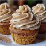 pumpkin spice latte cupcakes - featured image