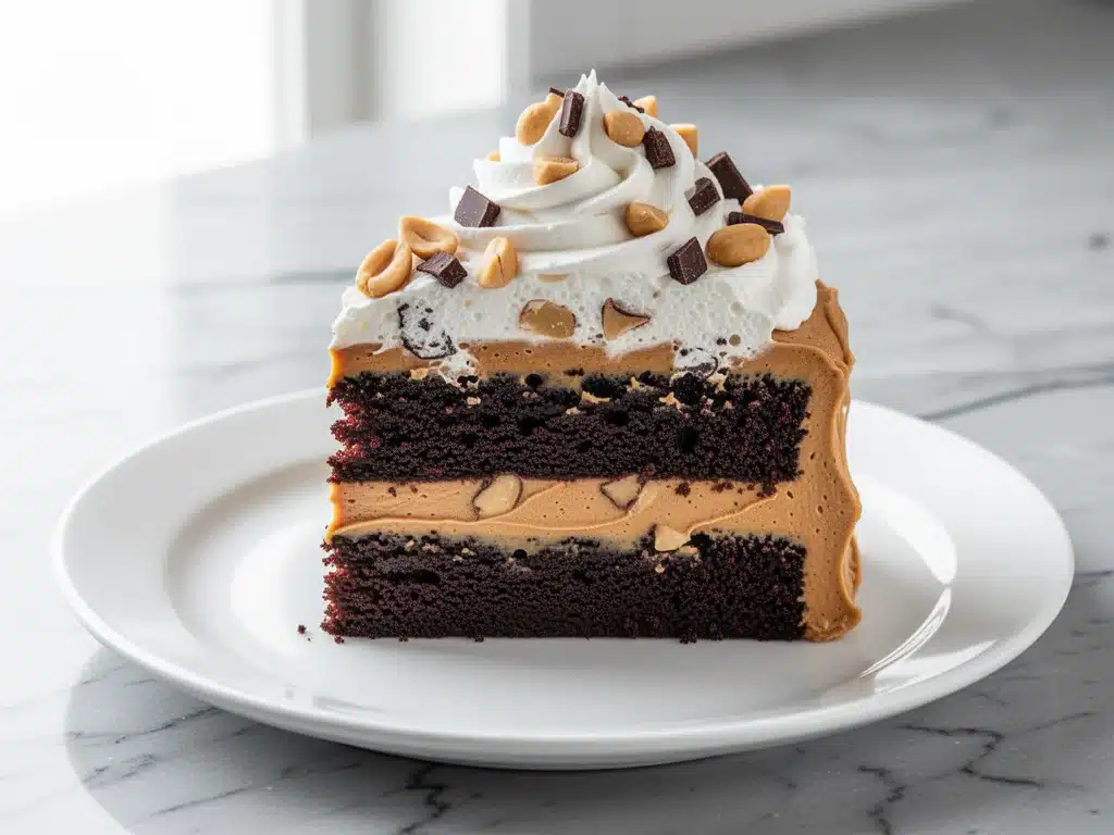 Reeses Peanut Butter Chocolate Cake - featured image