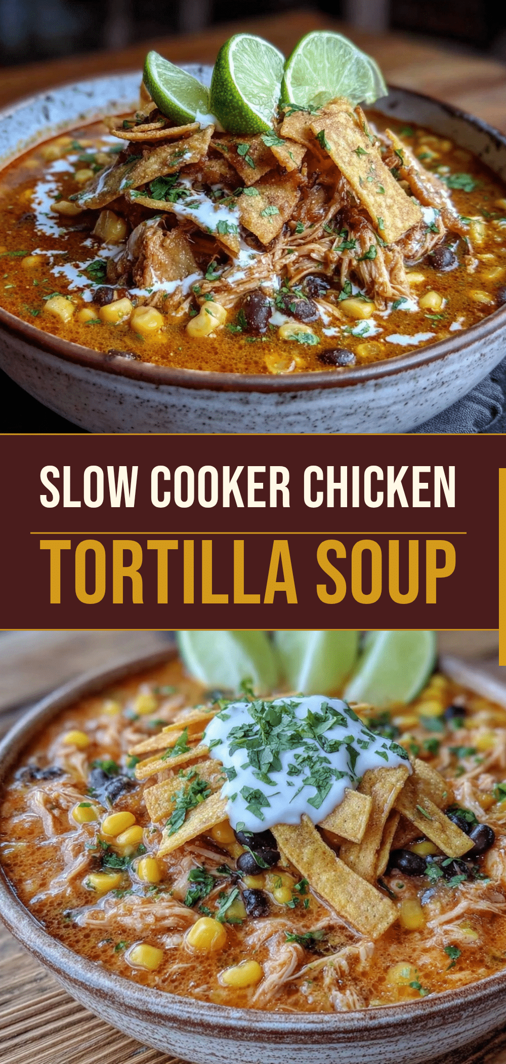 Slow Cooker Chicken Tortilla Soup: Easy & Beginner-Proof 5 slow cooker chicken tortilla soup recipe
