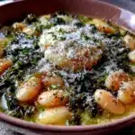 slow cooker white bean and kale soup - featured image