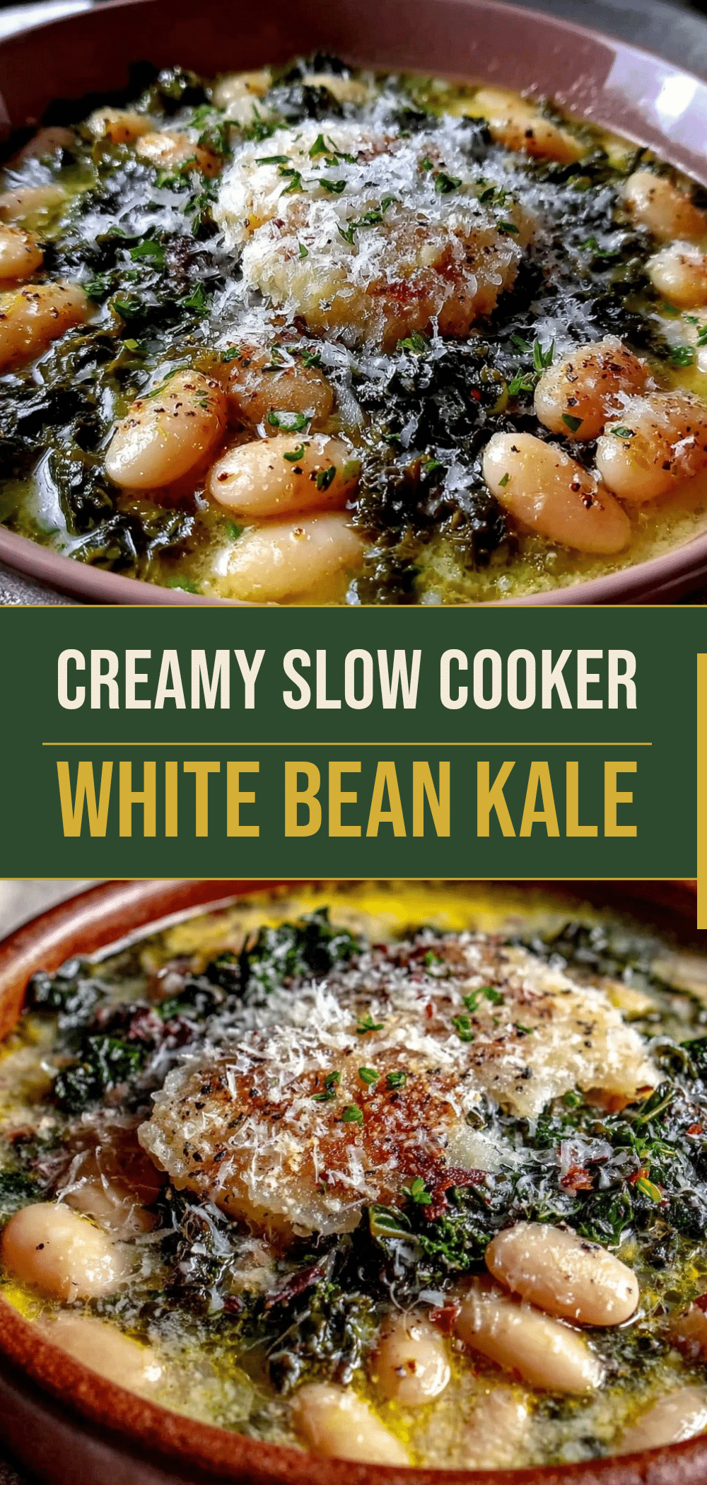 Slow Cooker White Bean and Kale Soup: 1 Trick for Best Flavor 5 slow cooker white bean and kale soup recipe
