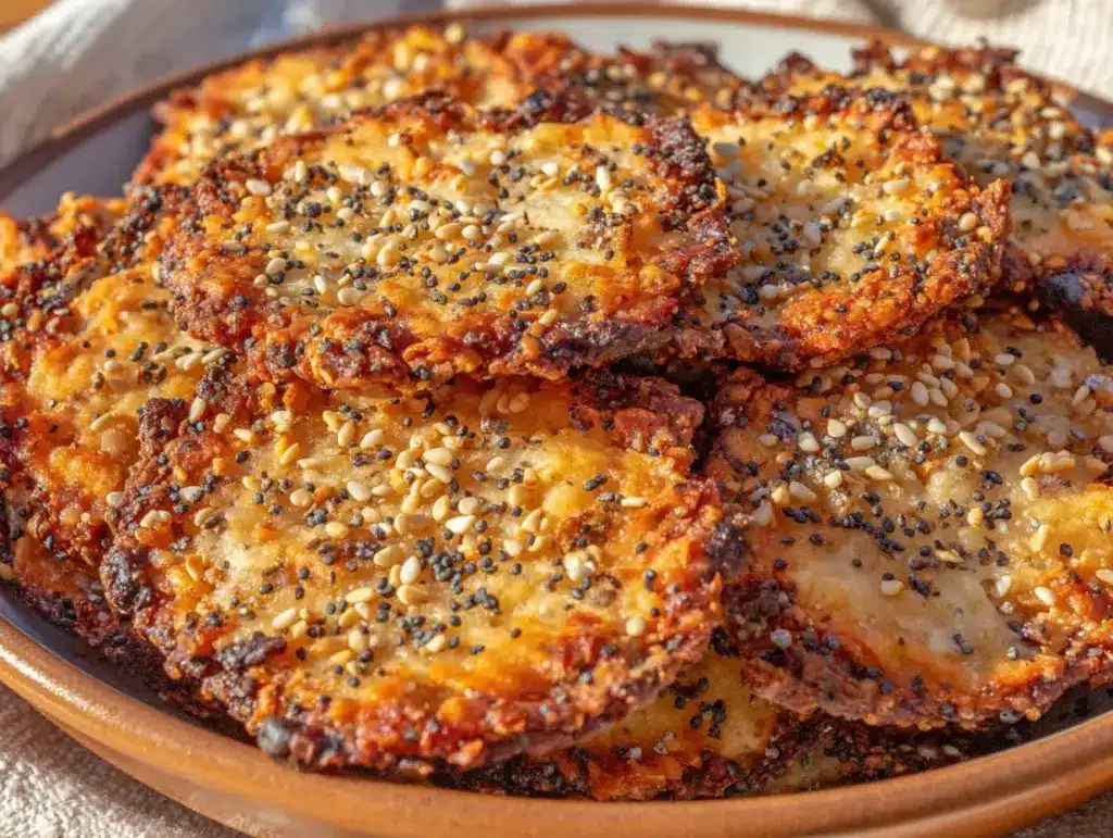 sourdough discard crackers - featured image